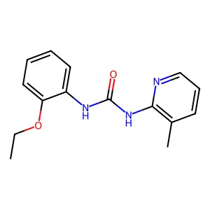 1-(2-ethoxyphenyl)-3-(3-methylpyridin-2-yl)urea structure