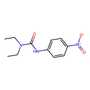 1,1-diethyl-3-(4-nitrophenyl)urea structure