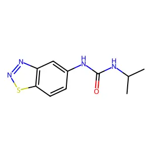 1-(1,2,3-benzothiadiazol-5-yl)-3-propan-2-ylurea structure