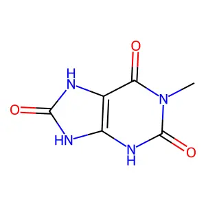 Compound C6H6N4O3 structure