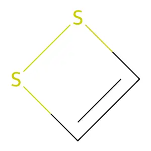 1,2-Dithiete structure