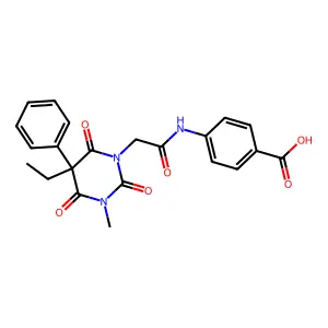 Compound C22H21N3O6 structure