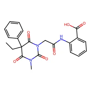 Compound C22H21N3O6 structure