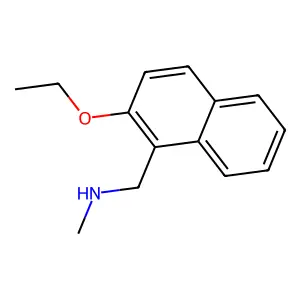 1-(2-ethoxynaphthalen-1-yl)-N-methylmethanamine structure