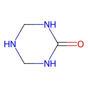 1,3,5-Triazin-2(1H)-one, tetrahydro- structure