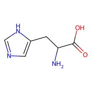 L-histidine structure