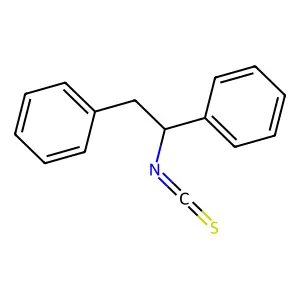 1,2-Diphenylethyl isothiocyanate structure