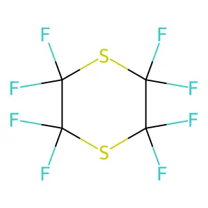 Compound C4F8S2 structure