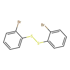 1,1'-disulfanediylbis(2-bromobenzene) structure