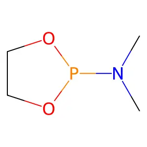 1,3,2-Dioxaphospholane, 2-dimethylamino- structure