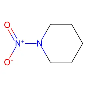 N-NITROPIPERIDINE structure