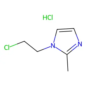 1-(2-chloroethyl)-2-methylimidazole;hydrochloride structure