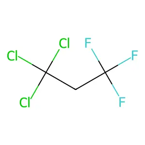 1,1,1-Trichloro-3,3,3-trifluoropropane structure