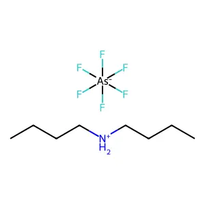 DIBUTYLAMINE, HEXAFLUOROARSENATE(1-) structure