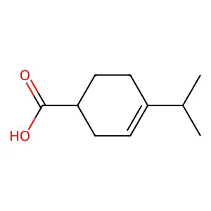 1,2,5,6-Tetrahydrocuminic acid structure