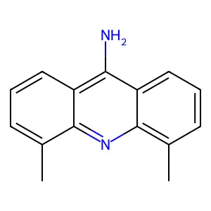 ACRIDINE, 9-AMINO-4,5-DIMETHYL- structure