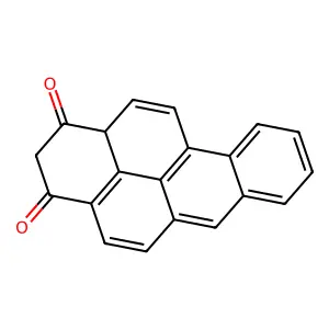 12aH-benzo[a]pyrene-1,3-dione structure