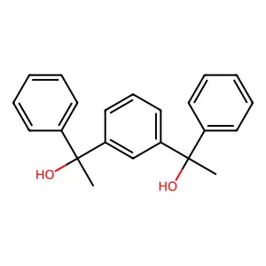 1-[3-(1-hydroxy-1-phenylethyl)phenyl]-1-phenylethanol structure