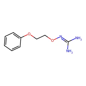 (2-Phenoxyethoxy)guanidine structure