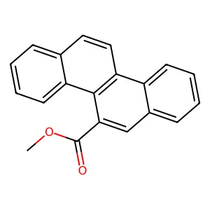 methyl chrysene-5-carboxylate structure