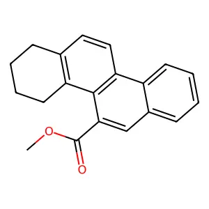 methyl 1,2,3,4-tetrahydrochrysene-5-carboxylate structure