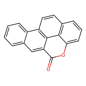 5H-CHRYSENO(4,5-bcd)PYRAN-5-ONE structure