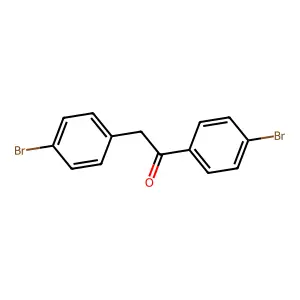 1,2-Bis(4-bromophenyl)ethanone structure