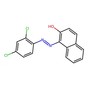 1-[(2,4-dichlorophenyl)hydrazinylidene]naphthalen-2-one structure