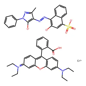 Compound C48H44CrN6O8S structure