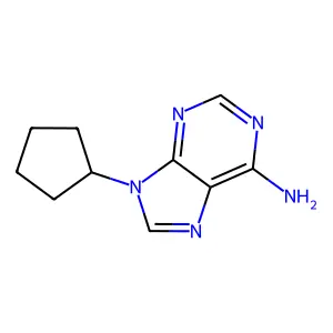 Compound C10H13N5 structure
