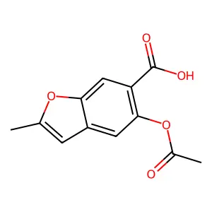 Compound C12H10O5 structure