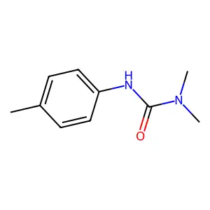 1,1-dimethyl-3-(4-methylphenyl)urea structure