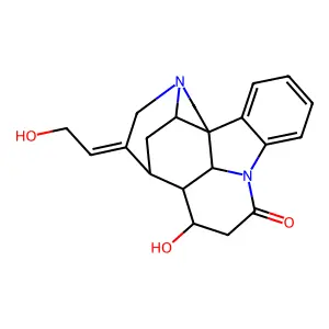 11-hydroxy-14-(2-hydroxyethylidene)-8,16-diazahexacyclo[11.5.2.11,8.02,7.016,19.012,21]henicosa-2,4,6-trien-9-one structure