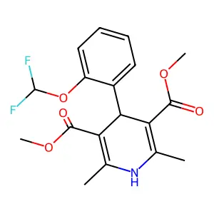 Riodipine structure