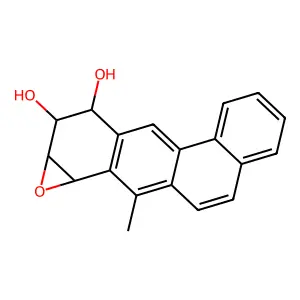 (4S,6R,7S,8R)-2-methyl-5-oxapentacyclo[9.8.0.03,9.04,6.012,17]nonadeca-1,3(9),10,12,14,16,18-heptaene-7,8-diol structure