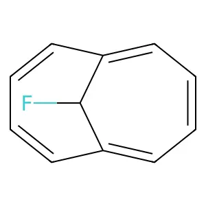 11-fluorobicyclo[4.4.1]undeca-1,3,5,7,9-pentaene structure