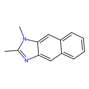 1,2-dimethyl-1H-naphtho[2,3-d]imidazole structure