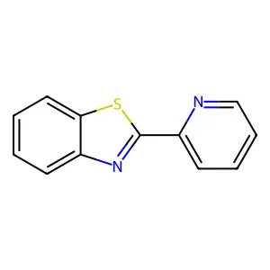 Compound C12H8N2S structure