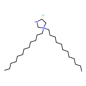 1,1-didodecylimidazolidin-1-ium chloride structure