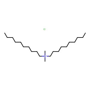 didecyl(dimethyl)azanium chloride structure
