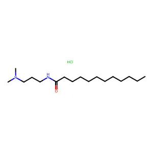 N-[3-(dimethylamino)propyl]dodecanamidehydrochloride structure