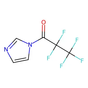 1-(2,2,3,3,3-Pentafluoro-1-oxopropyl)-1H-imidazole structure