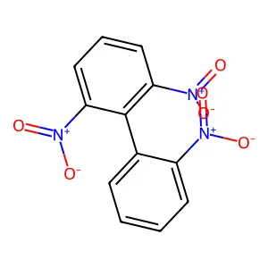 1,1'-Biphenyl, 2,2',6-trinitro- structure