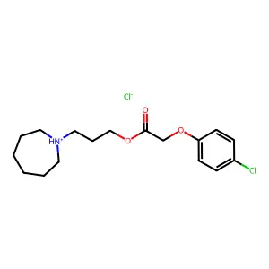 Compound C17H25Cl2NO3 structure