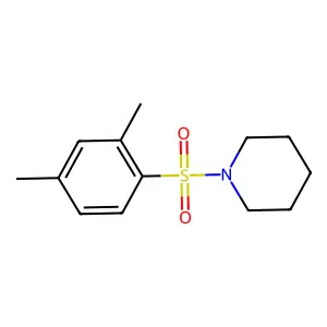 1-[(2,4-dimethylphenyl)sulfonyl]piperidine structure