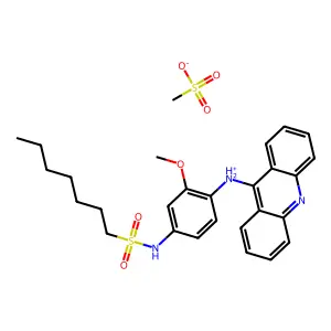 Compound C28H35N3O6S2 structure