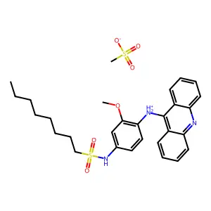 Compound C29H37N3O6S2 structure