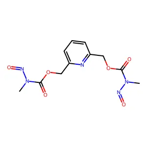 N,N'-Dinitrosopyridinol carbamate structure