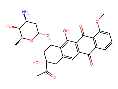 11-deoxydaunomycin structure
