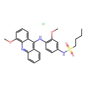 Compound C25H28ClN3O4S structure